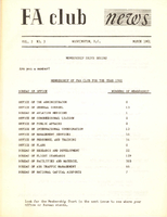FA Club News March 1961