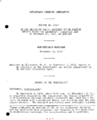 Interstate Commerce Commision Report of the Accident  Investigation Occuring on the PENNSYLVANIA RAILROAD ELIZABETH NJ