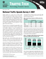 National Traffic Speeds Survey I 2007 Traffic Tech