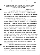 Interstate Commerce Commission Report of the Accident  Investigation Occurring on the CHICAGO ROCK ISLAND AND PACIFIC AND PENNSYLVANIA RAILROADS WHITE S DAK