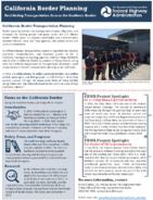 California Border Planning Facilitating Transportation Across the Southern Border