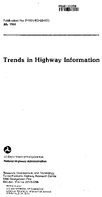 Trends in Highway Information