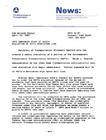 UMTA Announces Start of Safety Evaluation of SEPTA Norristown Line