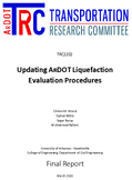 Updating ArDOT Liquefaction Evaluation Procedures