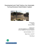 Development and Field Testing of an Automatic Turning Movement Identification System