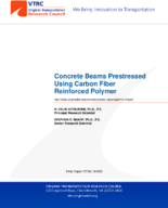 Concrete Beams Prestressed Using Carbon Fiber Reinforced Polymer