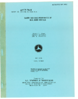 Safety and Crashworthiness of Dual Mode Vehicles