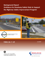 Background report guidance for roadway safety data to support the highway safety improvement program