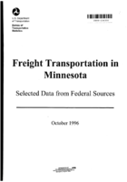 Freight Transportation in Minnesota Selected Data from Federal Sources