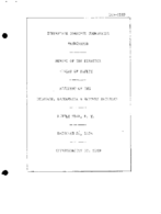 Interstate Commerce Commision Report of the Accident  Investigation Occuring on the DELAWARE LACKAWANNA AND WESTERN RAILROAD LITTLE YORK NY