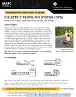 Technology Deployed in MATC Dielectric Profiling System DPS