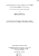 Commonwealth of Virginia Highway Safety Division comprehensive highway safety plan for the period July 1 1973June 30 1977