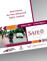 Data Fusion for Nonmotorized Safety Analysis