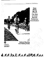 The Role of Local BicyclePedestrian Coordinators