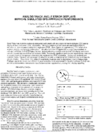 Analog track angle error displays improve simulated GPS approach performance