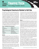 Psychological Constructs Related to Belt Use Traffic Tech