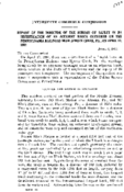 Interstate Commerce Commision Report of the Accident  Investigation Occuring on the PENNSYLVANIA RAILROAD SPRUCE CREEK PA