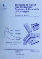 The Costs of Transit Fare Prepayment Programs A Parametric Cost Analysis