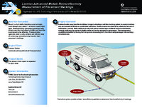 Leetron Advanced Mobile Retroreflectivity Measurement of Pavement Markings