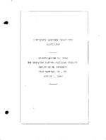 Interstate Commerce Commision Report of the Accident  Investigation Occuring on the MISSOURI PACIFIC RAILROAD WAVERLY MO