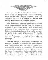 Deputy Secretary of Transportation Elaine Chao Speeches May 1990