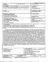 US75 North Central Expressway Reconstruction October 1993 and March 1994 Traffic Conditions