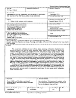 Experimental Design Planning and Analysis of Pavement Test Sections for the Texas Mobile Load Simulator