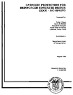 Cathodic Protection for Reinforced Concrete Bridge Deck  Big Spring