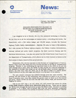 Remarks Prepared for Delivery by Secretary Elizabeth Hanford Dole Detroit Economic Club