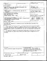 Survey of Vehicles and Equipment for Elderly and Handicapped Transportation