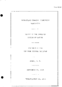 Interstate Commerce Commision Report of the Accident  Investigation Occuring on the NEW YORK CENTRAL RAILROAD ADAMS NY