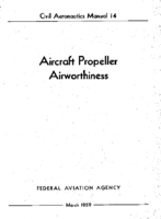 CAM 14 Aircraft Propeller Airworthiness 1959