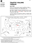 Traffic Volume Trends April 2022