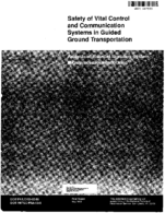 Safety of Vital Control and Communication Systems in Guided Ground Transportation Analysis of Railroad Signaling System Microprocessor Interlocking