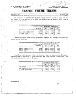 Traffic Volume Trends November 1950