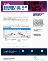Wyoming Connected Vehicle Pilot Deployment Program