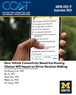 How Vehicle Connectivity Based EcoRouting Choices Will Impact on Driver Decision Making