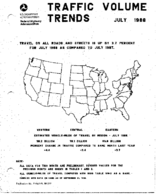Traffic Volume Trends July 1988