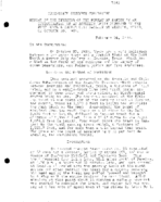 Interstate Commerce Commission Report of the Accident  Investigation Occurring on the FORT WORTH AND DENVER CITY RAILWAY MEMPHIS TX