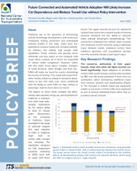 Future Connected and Automated Vehicle Adoption Will Likely Increase Car Dependence and Reduce Transit Use without Policy Intervention Policy Brief