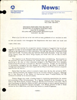 Remarks Prepared for Delivery by Secretary of Transportation Elizabeth Hanford Dole Salute to Women Bolling Air Force Base Officers Club