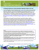 FHWA Ebike Case Study Series Philadelphia Bikeshare System Equitably Integrates EBikes into Fleet