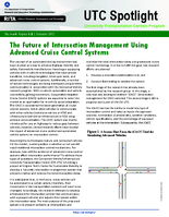 The Future of Intersection Management Using Advanced Cruise Control Systems
