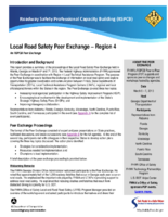 Local Road Safety Peer Exchange  Region 4  An RSPCB Peer Exchange