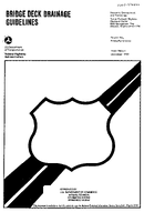Bridge Deck Drainage Guidelines