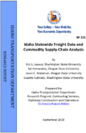 Idaho Statewide Freight Data and Commodity SupplyChain Analysis