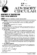 AC 0044I Status of Federal Aviation Regulations