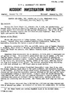 Investigation of Aircraft Accident EASTERN AIRLINES LOUISVILLE KENTUCKY 19570310