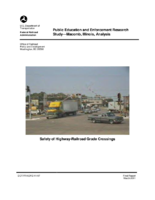 Public education and enforcement research study  Macomb Illinois  analysis