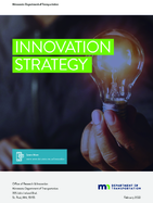 Minnesota Department of Transportation Innovation Strategy 2022